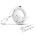 Moulinex Batteur électrique Easymax 2 vitesses 2 jeux de fouets 200 W