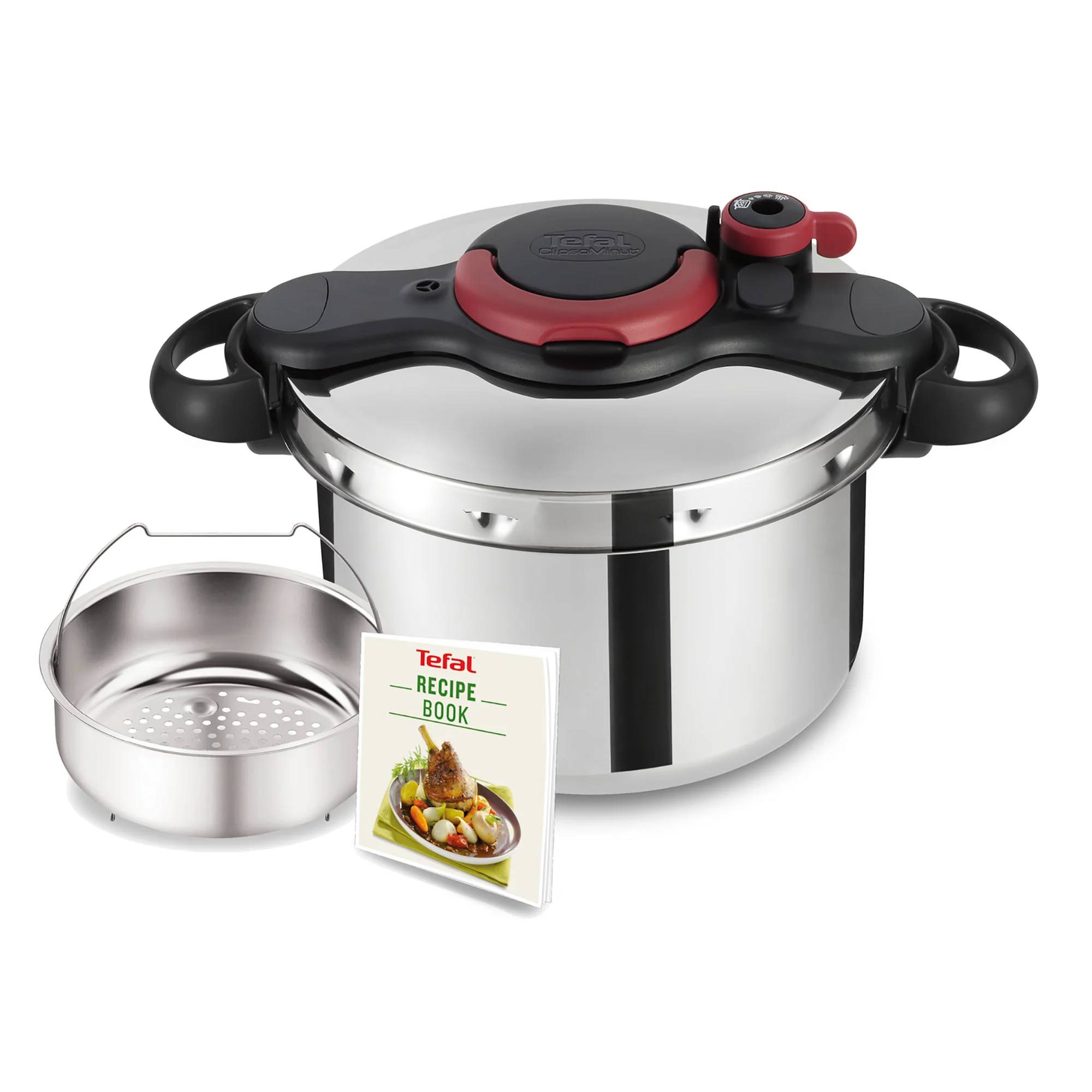 Cocotte SEB Clipso Style 8L autocuiseur inox