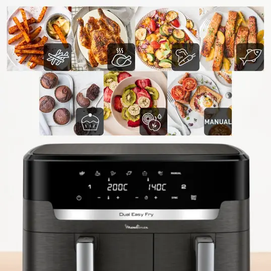 Moulinex Easy Fry Dual XXL